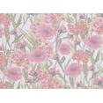 thumbnail image 2 of Zelouf Sheer Matte Jersey Print  , Sewing, DIY, Crafts Fabric by the Yard, 137 Wht/rose, 3 Yard, 2 of 2