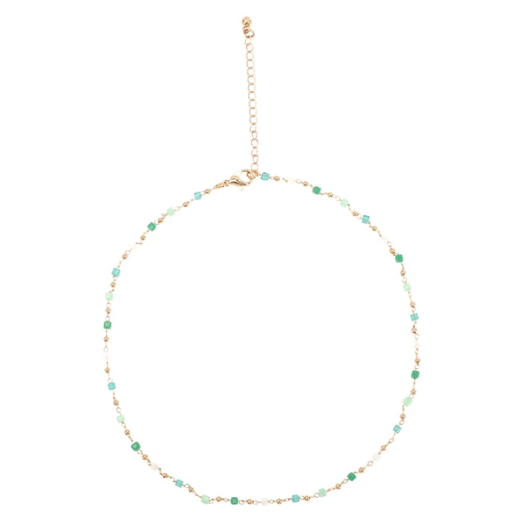 Beaded Necklace Beads Charm Necklace Beaded Choker Necklace for Women Girls