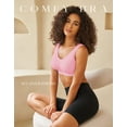 thumbnail image 4 of Comfortable Bra,3 Pack Seamless Removable Pads Sleep Bras,Yoga Bra,Sports Bras for Women, 4 of 8