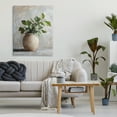 thumbnail image 2 of Stupell Industries Potted Green House Plant Canvas Wall Art design by Petal Prints Design, 30 x 24, 2 of 7