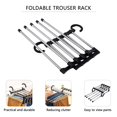 thumbnail image 2 of 1pc Closet Organizer Trouser Pants Ties Scarf Shawl Rack Hanger Space Saving, 2 of 10