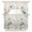 Blue Beige, variant on Gray Beige Floral Curtains Swag and Tiers Curtains Set, Spring Modern Botanical Flowers Blossom Valances with Kitchen Tier Curtain 36 Inches Long, Swag Light Filtering Curtains for Sink/Laundry Room