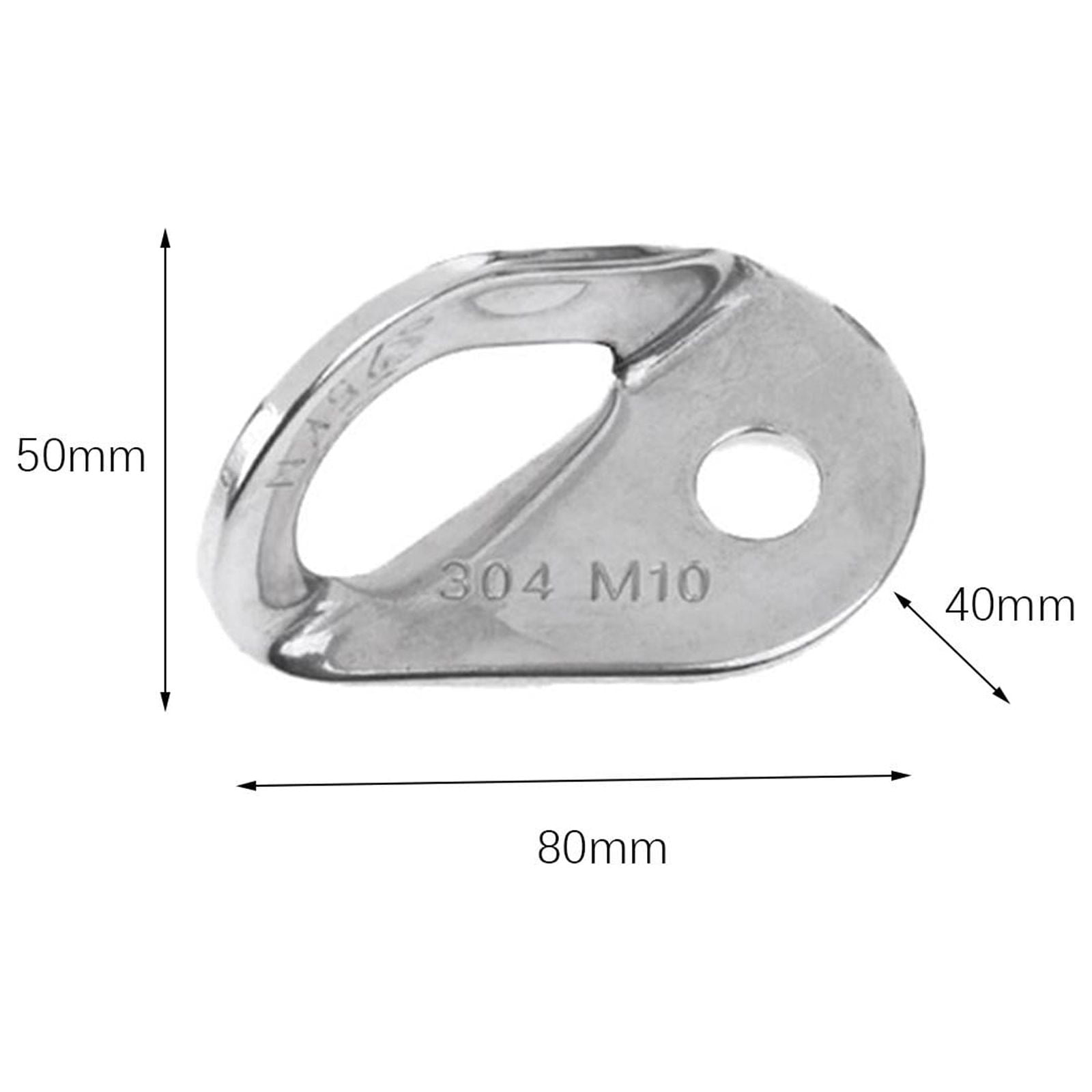 10 Pieces Rock Climbing Hanger M10 for Rappelling Outdoor Hiking