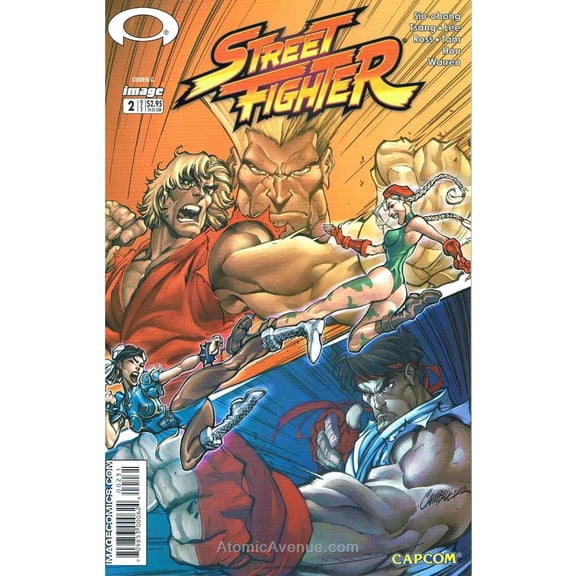 Street Fighter (Image) #2C VF ; Image Comic Book