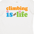 thumbnail image 4 of Inktastic Climbing is My Life Boys or Girls Toddler T-Shirt, 4 of 5