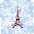 thumbnail image 4 of Inktastic Eiffel Tower in Paris with Flowers and Pink Banner Boys or Girls Toddler T-Shirt, 4 of 5