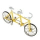 thumbnail image 3 of Escala 1:16 modelo de bicicleta tándem réplica de juguete coleccionables Plata amarillo Zulema Juguete de bicicleta tándem, 3 of 7