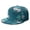 Boho Tropi, variant on Women's Elegant Flat Brim Hat - Classic Vintage Adjustable Snapback Cap with Paisley Floral Design for Streetwear