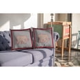 thumbnail image 4 of Amrita Sen Broadcloth Zippered Pillow With Red on Gray CAPL60BrCDS-ZP-26x26, 4 of 4