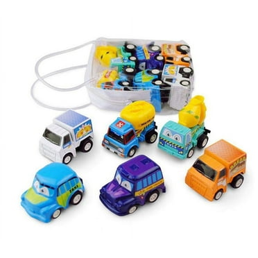 Kids Car Toys for 1 2 3 Year Old Boy, Small Kids Toy Cars Baby Kids Cute Twist-Forward Clockwork Spring Engineering Car Toy Gift First Birthday Gifts for Toddler Toys Age 1-2 Clearance