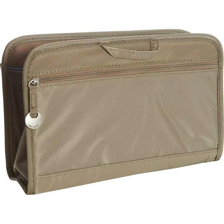 Travelon Safe ID Classic Purse Organizer Large Eggplant Safe ID Classic Purse Organizer Large Walmart