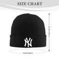 thumbnail image 2 of New_York_ Yankees Hat Warm knit caps for men and women outdoor casual all seasons, 2 of 8