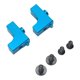 thumbnail image 1 of Bewildely RCGOFFLOW-Soporte Servo de dirección de precisión de aleación de aluminio, 2 piezas, para 1/14, soporte de montaje Servo Wltoys Kits de construcción modelo Azul, 1 of 6