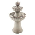 thumbnail image 1 of VEVOR Fontaine d'Eau Extérieure à 2 Niveaux, Style Base de Roche, Hauteur de 36,5 Po, 1 of 9
