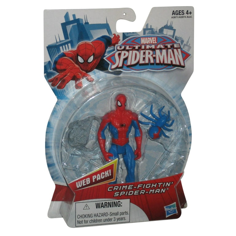 Marvel Ultimate Spider-Man Crime Fightin Figure w/ Web Pack
