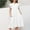 White, variant on ATOGUTA Girls Dresses Short Sleeve Ruffled Pockets Dress for Girls Green, Size 6M-15