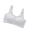 Gray, variant on LYMAYTER Girls'Training Bras Teens Girls Without Underwire With Removable Seamless Bralette Top L-2XL