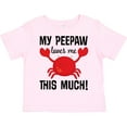 thumbnail image 3 of Inktastic My Peepaw Loves Me Boys or Girls Toddler T-Shirt, 3 of 5