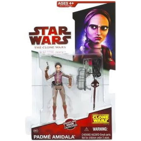Star Wars The Clone Wars Padme Amidala CW35 Action Figure 2009 Hasbro 91277