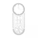 thumbnail image 1 of Regla geométrica,Plantilla de dibujo con regla geométrica multifuncional,Regla de dibujo de matemáticas herramienta de medición,Borradores de reglas para útiles escolares de oficina para, 1 of 8