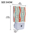 thumbnail image 4 of Yayeee LED Night Light for The Home Plug in With Light Sensors 2 Pack, Light Blue Pattern, 4 of 6