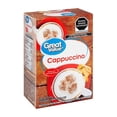 thumbnail image 4 of Mezcla en polvo para preparar café Great Value cappuccino con 6 sobres de 20 g c/u, 4 of 4
