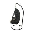 thumbnail image 2 of Mtl Pe Rattan Pod Chair 37"w, 80"h, 2 of 4