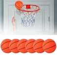 thumbnail image 4 of Ruibeauty 6 Pcs Petits Mini Ballons de Basketball Gonflables pour Enfants Jouet de Sport Intérieur Extérieur pour Enfants, 4 of 4