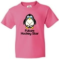 thumbnail image 3 of Inktastic Future Hockey Star Penguin Youth T-Shirt, 3 of 5
