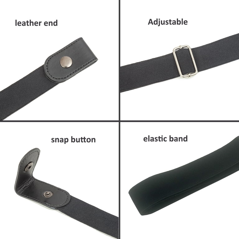 MSTOKIN No Buckle Stretch Belt Invisible Elastic Belt  display picture 2