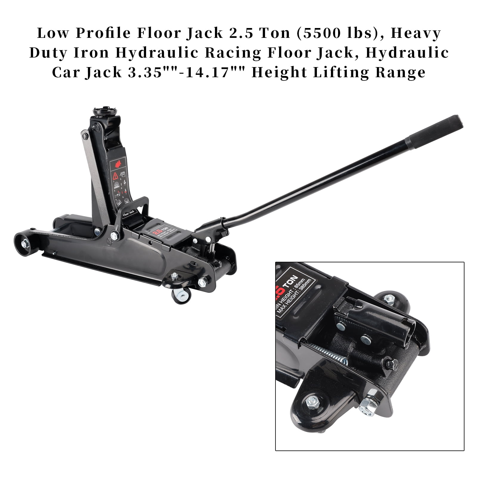 3-Ton Low Profile Floor Jack With Quick Lift - Walmart.com