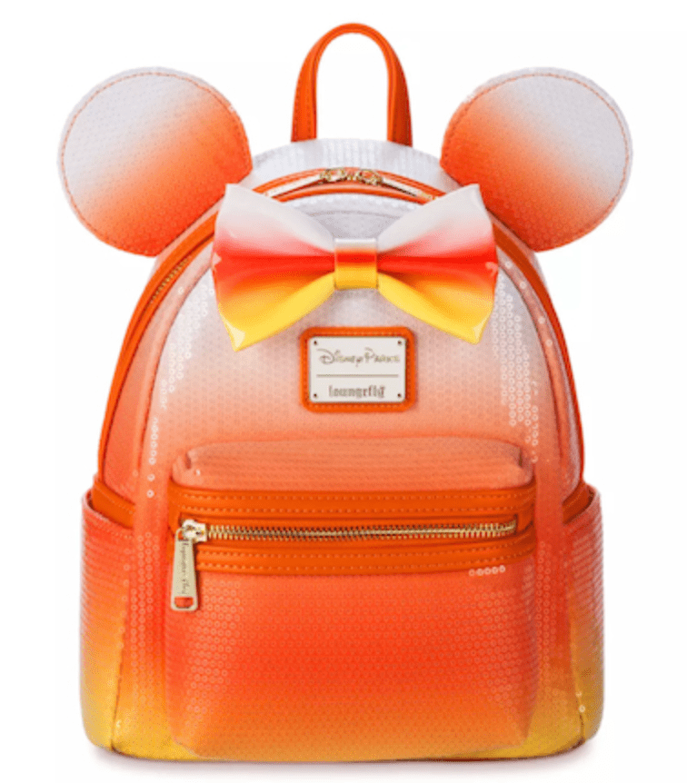 ☆Disney限定Loungefly光るミッキーCandy CornミニBackpack☆ Amazon.com | Loungefly Disney Candy Corn Minnie Cosplay Mini