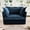 Blue, variant on Single Deep Seat Chenille Armchair / Comfortable Relaxing Spot in Your Living Room