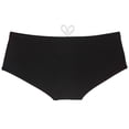 thumbnail image 2 of Men's Adjustable Drawstring Trunks Shiny Fabric Surfing Swimwear Spandex Lining Boxer Briefs Board Shorts Beachwear Black L, 2 of 3