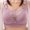 Purple, variant on Womens Lounge Bras Push Up Soft Support Bra for Daily Wireless Bra, 38B, Red