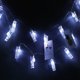 thumbnail image 5 of Cadena de luces LED con fotos blancas de 20 LED con mando a distancia y estuche de pilas para decoración del hogar, 5 of 8