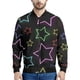 thumbnail image 3 of Chaquetas con estampado 3D de estrellas de dibujos animados para hombre y mujer, sudadera con cremallera a la moda, ropa de calle, abrigo holgado, chaqueta bomber de manga larga con cremallera, 3 of 5