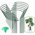 thumbnail image 1 of Estacas de soporte para plantas Joyhalo de 40 cm con 15 bridas de torsión, 1 of 6