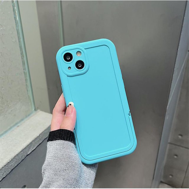 Étui de Téléphone Souple Liquide Compatible avec Iphone 13 /pro /pro Max avec Support Visible