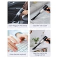 thumbnail image 4 of Bearachild Herramienta de limpieza recargable portátil de carga Mini USB portátil para dormitorio de apartamento de vacío de velocidad rápida para coche Electrodomésticos Negro Bearachild HA074485-01, 4 of 6