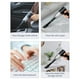 thumbnail image 4 of Cateissary Eliminador de polvo al vacío de mano, herramienta de limpieza recargable con carga USB inalámbrica de succión fuerte para sala de estar y Electrodomésticos Blanco Cateissary HA074485-02, 4 of 6