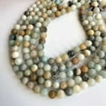 thumbnail image 2 of K-KED 8mm Natural Amazonite Gemstone Beads Strand Craft Bead 15", 2 of 4