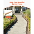 thumbnail image 2 of VEVOR Wooden Garden Stakes, 25 Pcs 36x0.75x0.75 in Survey Grading Stakes, Garden Ground Stake with Sharp Point, Fir Wood Plant Support Stake, Sign Posts for Silt Fence Backyard Boundaries Baselines, 2 of 9