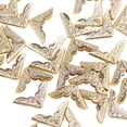 thumbnail image 3 of 50 protectores de esquinas vintage para álbumes de recortes, menús y fotos, 14 x 14 mm Oro, 3 of 9