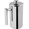 thumbnail image 4 of Four-Layered Filtration System French Press, Heat Resistant Double-Wall Construction, Dishwasher Safe For Easy Cleaning, 1 Liter Capacity, Double-Wall Stainless Steel Ensures, 4 of 5