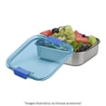 thumbnail image 3 of Contenedor Smash Cuadrado Acero Tapa Plástico 600ml, 3 of 4