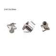 thumbnail image 4 of 100pcs Spectacle Screws Internal thread screw for installing eyeglasses bridge temple hinges 2.3x1.5x2.8mm, 4 of 6