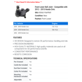 thumbnail image 2 of Front Lower Ball Joint - Compatible with 2012 - 2015 Honda Civic 2013 2014, 2 of 2