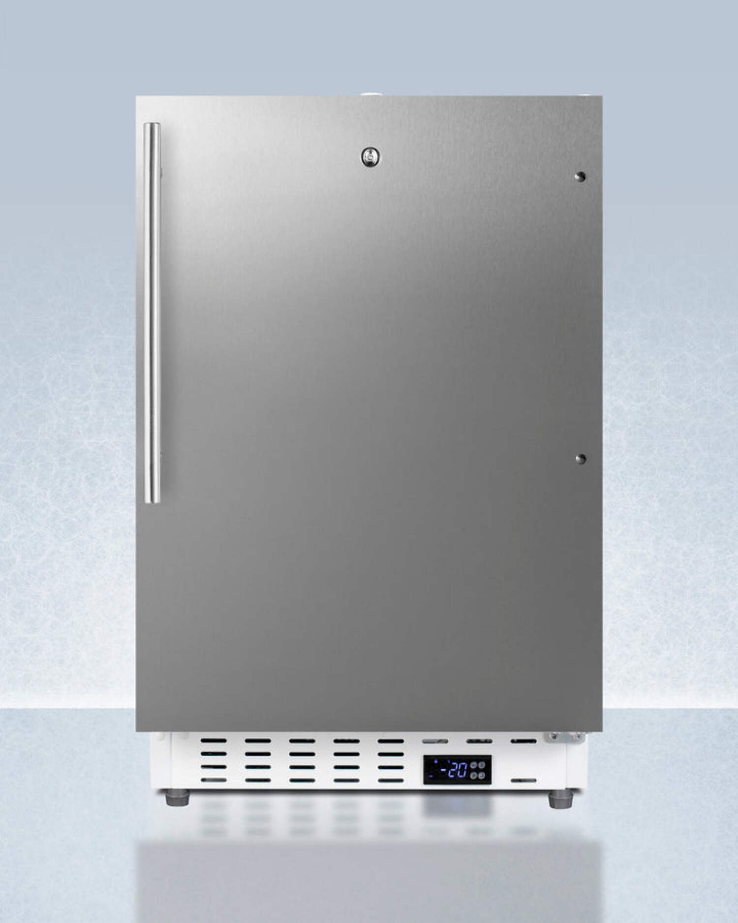 Accucold ADA305AFSSHVLHD 20" Built-In Undercounter Medical Freezer, 2.47 Cu. Ft., Steel Door/Handle
