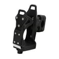 thumbnail image 4 of Portavasos ajustable Cola para motocicleta ATV Tractor Golf carrito de empuje Scooter Negro Plata Soporte para motocicleta, 4 of 8